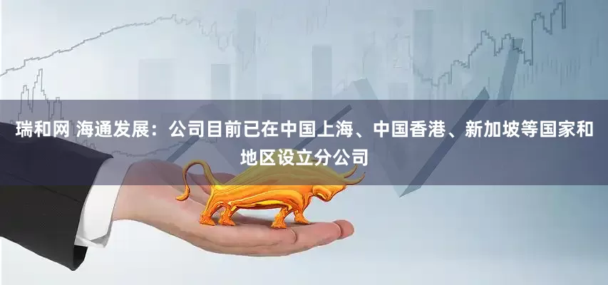 瑞和网 海通发展：公司目前已在中国上海、中国香港、新加坡等国家和地区设立分公司